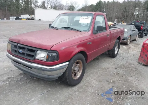 1993 Ford Ranger из США, поврежденный, VIN 1FTCR10A5PTA74895